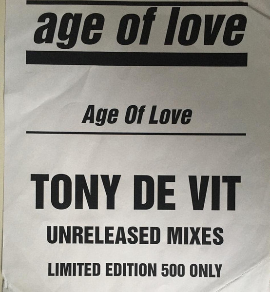 Vamp / The Age Of Love (Tony De Vit Remixes)
