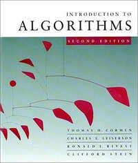 Introduction To Algorithms (The MIT Press 2001)