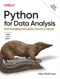 Python for Data Analysis: Data Wrangling with pandas, NumPy, and Jupyter (O'Reilly Media 2022)