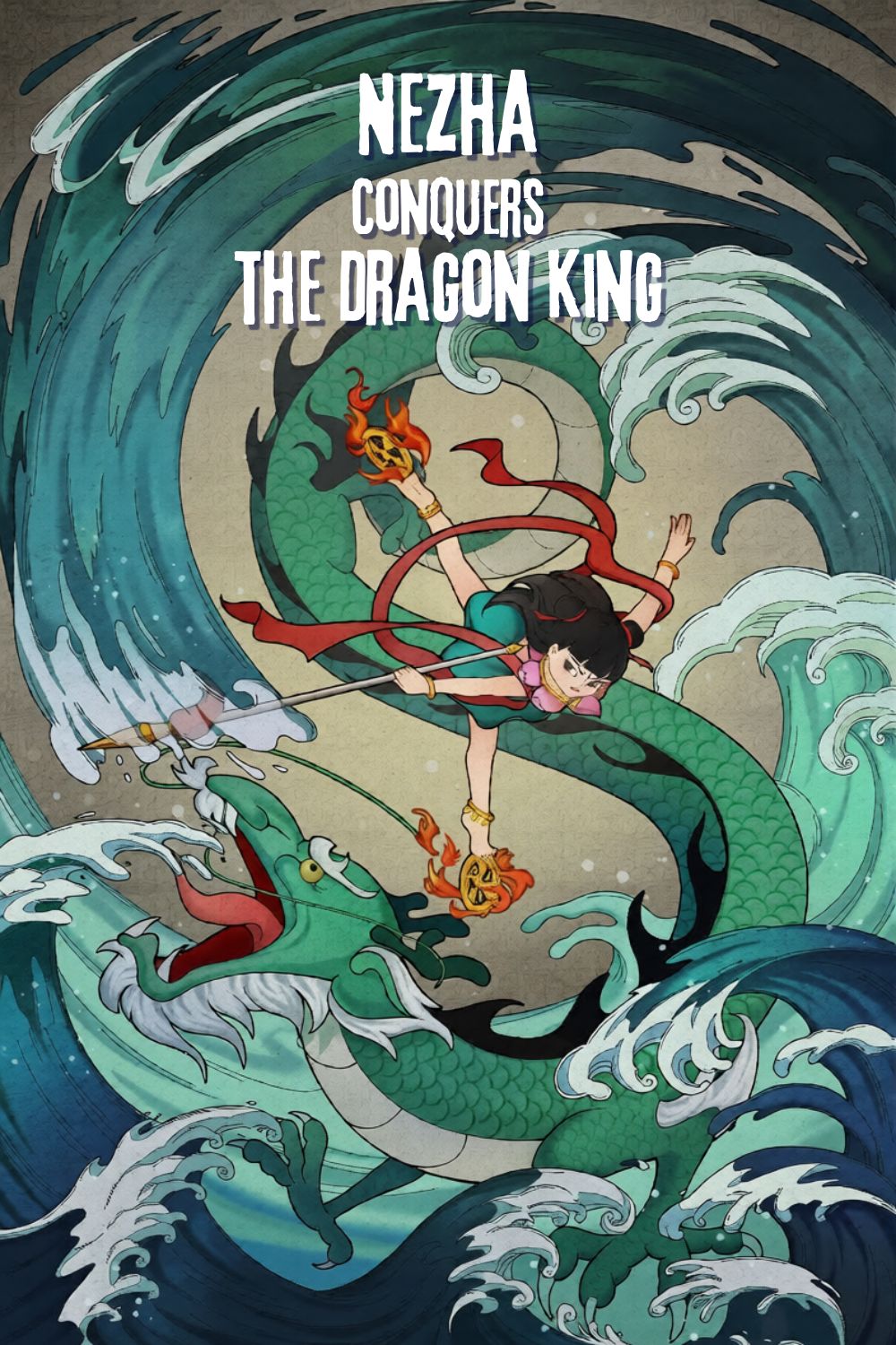 Nezha Conquers the Dragon King