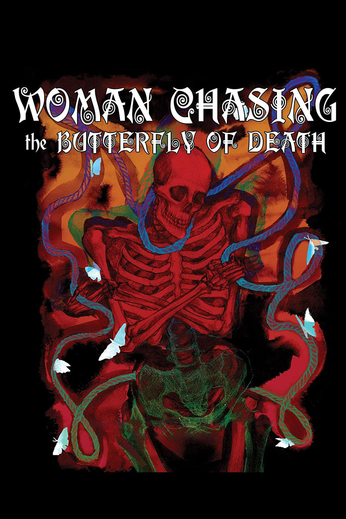 Woman Chasing the Butterfly of Death