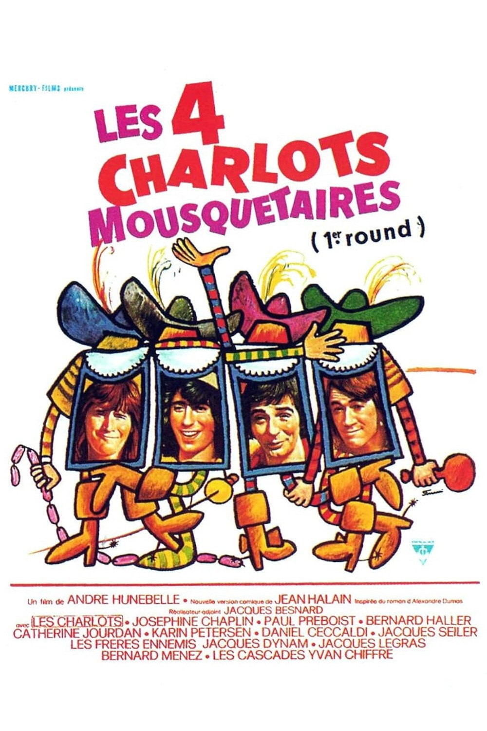 The Four Charlots Musketeers