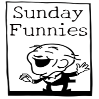 Sunday Funnies cover distorted to square