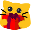 Emoji blobcatgift