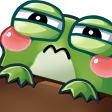 Emoji frog_sus
