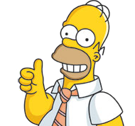 Emoji homer_thumbsup