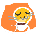 Emoji blobcatmorningtea