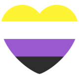 Emoji nonbinary_heart