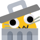 Emoji blobcatgooglytrash