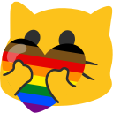 Emoji QueerCatHeart_Pride