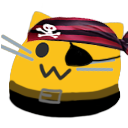 Emoji blobcatpirate