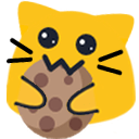 Emoji blobcatnomcookie2