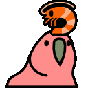 Emoji parrot_ebi_pichipichi