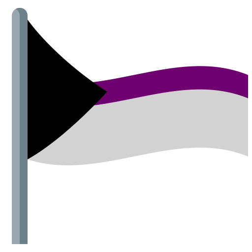 Emoji demisexual_flag
