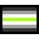Emoji agender_flag