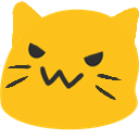 Emoji blobcatevil