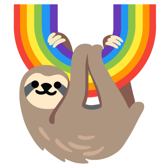 :sloth_rainbow: :sloth_rainbow: