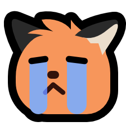 Emoji neofox_sob
