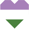 Emoji HeartGenderqueer