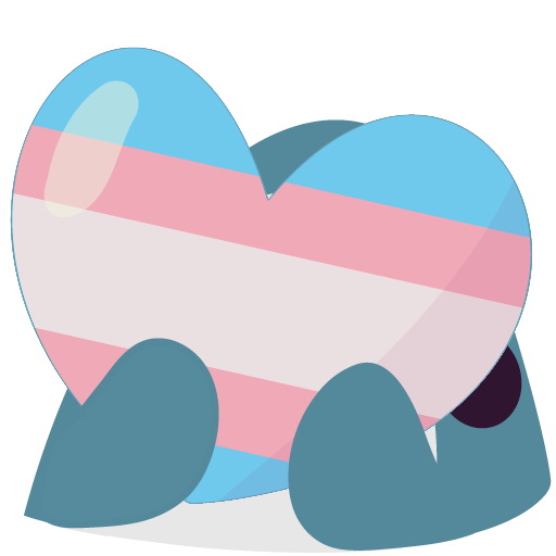 Emoji Blobhaj_Heart_Trans