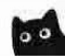 Emoji blackcat_ding