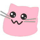Emoji blobcatadorablepink