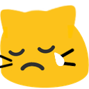 Emoji blobcatcry2