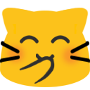 Emoji blobcatgiggle