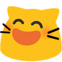 Emoji blobcathappy