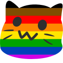 Emoji blobcatpride