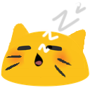 Emoji blobcatsleep