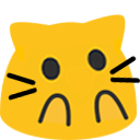 Emoji blobcatsurprised