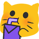 Emoji blobcat_sip