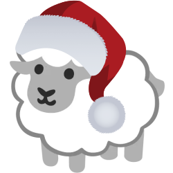 Emoji ovelhaNatalina