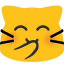 Emoji BlobCat_Giggle