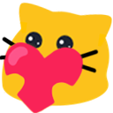 Emoji blobcat_hearthug