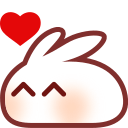 Emoji bunHeart