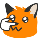 Emoji blobfoxboopcute