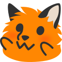 Emoji blobfoxfloofreach