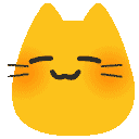 Emoji ablobcat_nodhappy