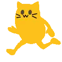 Emoji ablobcatlongleg_run