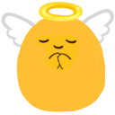 Emoji blob_tenshi_1