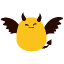 Emoji blobdevil