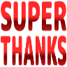 Emoji superthanks