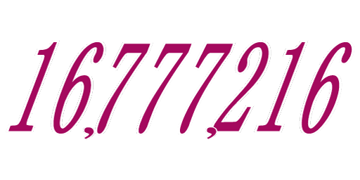 Emoji 16777216