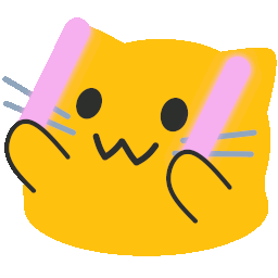 Emoji ablobcat_cheer