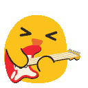 Emoji blob_e_guitar