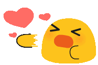 Emoji blob_lovepunch
