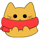 Emoji blobcat_scarf