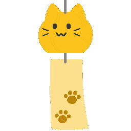 Emoji blobcat_wind_chime